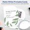 Avery Printable Single Rounded Corner Rectangle Flat Cards, 3-1/2" x 5", Matte White Cardstock, Print-to-The-Edge, Laser/Inkjet Printable, 40 Total, Great for Product Branding, Marketing, and More